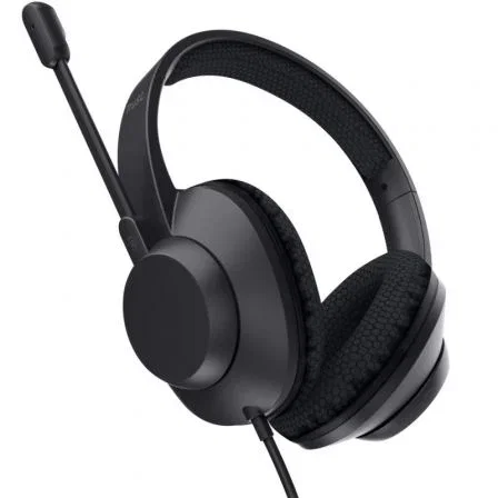 Trust Ayda Max Auriculares USB con Micrófono ENC Negro